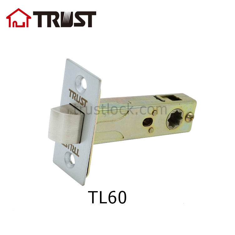 Trust Hardware TRUST TL60 Stainless Steel Tubular Cam Passage Door Latch With 60mm ...